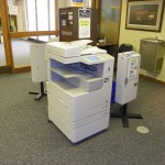 Magale's copy machines located on the second floor.